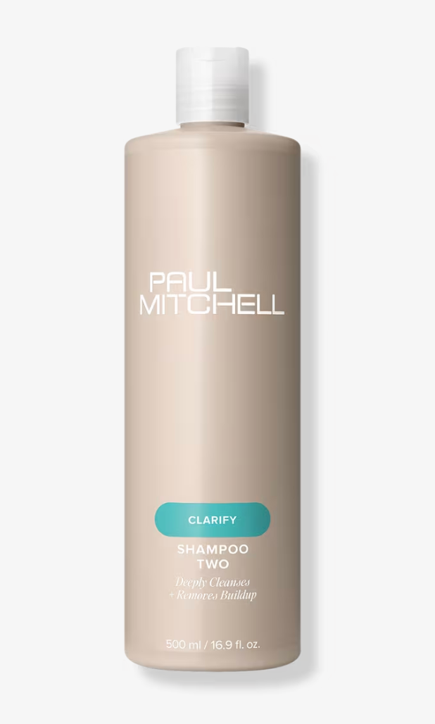 Paul Mitchell Shampoo Two, Clarifying Shampoo, Deep Cleanses + Removes Buildup, For All Hair Types, Especially Oily Hair
