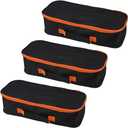 3pack Tool Pouch with Zipper Utility Small Tool Bag for Screw Plier Wrench Screwdriver Mechanic Car Vacuum Men garden Hand Power Tool Storage Organizer (14 Inch)