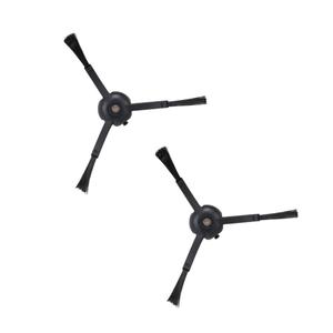 roborock Side Brushes Replacement (2 Pieces) for S8 Pro Ultra, S7 Max Ultra, Qrevo, Roborock Qrevo Slim, Series of S7 MaxV/S7/Q7Max/Q8 Max/S8/Q7/Q5/S6/S5/S4/E5/E4/E3/E2 Robot Vacuum Cleaner, Black