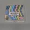 18 Pcs 8mm Silicone Straw Tips and Pedestals Reusable Food Grade Rubber Straw Tips for Metal Straws Replacement Flex Elbow Silicone Straw Covers for Stanley Cup Tumbler Fit for 8-10mm Diameter Straws