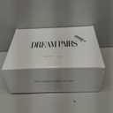 DREAM PAIRS Ankle Winter Mini Boots for Women Genuine Suede Faux Fur Lining Water Resistant Warm Snow Boots Slip On Memory Foam Comfort Booties FuzzyClassic (8, Black)