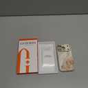 GVIEWIN for iPhone 17 Pro Case Compatible with MagSafe, with Screen Protector [Full Camera Protection] Military-Grade Shockproof Slim Magnetic Marble Phone Case for 17 Pro 6.3", A-Pearlescent/Gold