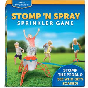 Blue Marble Stomp 'N Spray Outdoor Sprinkler Game - Stomp & Splash Your Friends, Connects to Garden Hose, Kids Outdoor Water Fun, Kids Water Sprinklers, Water Sprayer, Sprinklers for Child