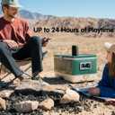 Musibaby M68 Portable Bluetooth Speaker, Bluetooth Speakers Wireless with Deep Bass, Small Waterproof Speaker for Home and Outdoor Use, Dual Pairing, FM Radio, USB/AUX Input, 24H Playtime,Black