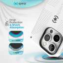 Speck CandyShell Grip Case - iPhone 16 Pro Slim MagSafe - White/Black