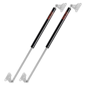 28 inch Gas Struts 100 lbs for Heavy Lids RV Bed Lift Support Shocks,28" Gas Spring Props 445N with Mounting Brackets for Truck Cover Camper Shell Cabinet Lids, Pack of 2