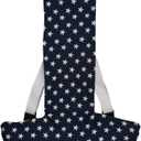 Chicken Diapers Duck Diaper Diaperalls for Hens, Roosters, Ducks, Ducklings - Reusable, Adjustable by Uni Infinity (Stars USA, Chicken XL/Duck Large, 1, Count)