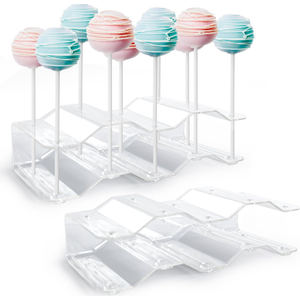 NWK 2 Pieces Cake Pop Stands Lollipop Holders Candy Martinique