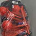 EagleStone Kids Adjustable Arcade Basketball Hoop with LED Lights & Scoreboard, 4 Balls Ball Storage Net, Indoor Outdoor Carnival Basketball Game Set for Boys & Girls Ages 3-12, Pump Included,Red Led Scoreboard