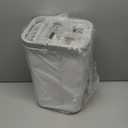 JOYMOOP Microfiber Flat Mop and System, Mops for Floor Cleaning and Wall Cleaner, Hardwood, Tile, Laminate, Vinyl Floors, Smooth Walls, and Glass Windows - 50" Flat Mop+1 Microfiber Pad[White]