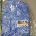 Cubear Girls Summer Floral Dress with Tiered Ruffle Skirt and Flutter Sleeves - Summer Smocked Sundress for Girls 9-13 Years (Blue)