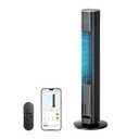 Tower Fan 43 Oscillating 90 Bladeless Remote Control Black HTF1004 MORENTO 2026