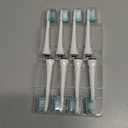 AquaSonic Genuine Standard Replacement Brush Heads | ADA Accepted | for Normal & Sensitive Teeth | Compatible with Many AquaSonic Toothbrush Handles (8 Pack White)