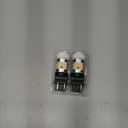 LASFIT 3157 LED Bulb Amber, T3 4157 3057 Turn Signal Bulb Built In Resistor CANBUS Error Free Front Rear Turn Signal Light 3457 3047 3357 4057 3056 3456 4156, Only For Standard Socket,Pack of 2