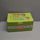 MODDA Crochet Kit for Beginners - Beginner Crochet Starter Kit with Easy-to-Follow Video Tutorials, Learn to Crochet Kits for Adults and Kids, DIY Knitting Supplies, Cactus Kit, 4 Pack Plants Family