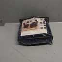 NICEEC Spandex Chair Covers for Dining Chairs Covers Set of 2 Removable Dining Room Chair Covers with Skirt Parson Chair Slipcovers Washable Chair Protector for Kitchen Wedding Party(Navy Blue)