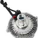 Lapvier 15-40577 Engine Cooling Fan Clutch Assembly Replacement for Chevy Silverado 2500 HD 3500 HD, Compatible with GMC Sierra 2500 3500 HD 6.6L 2017-2019 84013368