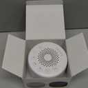 Sound Machine Easysleep White Noise Machine with 25 Soothing Sounds and Night Lights with Memory Function 32 Levels of Volume and 5 Sleep Timer Powered by AC or USB for Sleeping Relaxation (White)