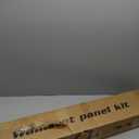 Art3d Premade Board and Batten Paintable Wainscoting Kit, MDF Accent Wall Panel for Kitchen Bedroom Living Room Home Decor Covers 189 x 54 in. Molding Trim Slat with Edge Strip (Log Color)