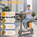 Aovowheel Electric Scooter for Adults, Folding E Scooter with 250W-500W Motor 16-24 Mph Top Speed, Max 15-60Miles Long Range,6.5''/8.5''/10''/14'' Solid Tires Commuting Scooters, Dual Brakes