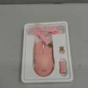 Redragon M916 PRO 3-Mode Wireless Gaming Mouse, 55G Ultra-Light 26K DPI Mouse w/Ergonomic Natural Grip Build, Full Programmable Buttons, Software Supports DIY Keybinds & DPI (1K Hz, Pink)