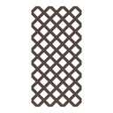 2' H x 4' W Classic Brazilian Walnut Lattice