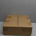 Cozyide Outdoor Chair Cushions 24x24, Washable Patio Furniture Cushions with Removable Cover, Waterproof Outdoor Deep Seat Cushion Set with Non-Slip Ties and Handle, Black