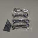 Gaoye 4-Pack Readers for Women, Blue Light Blocking Reading Glasses, Stylish Reading Glasses for Women in 4 Patterns (Blue-purple Tortoiseshell, Purple-yellow Tortoiseshell, Yellow-black Tortoiseshell, Dark Blue Tortoiseshell, Yellow-green Tortoiseshell)