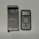 TOCOL for iPhone 17 Pro Case, Compatible with Magsafe, Built-in Magnets, Full Camera Protection, Drop Protection, Translucent Matte for iPhone 17 Pro Phone Case 6.3 inch (Black)