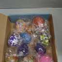 12Pcs Easter Egg Stress Balls, Easter Basket Stuffers Fillers Hunt, Squishy Squeeze Toy Bulk for Adults, Party Favors Goodie Bags Classroom Prizes