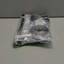 Window Insulation Kit for Winter Adjustable Plastic Insulated Window Cover Sealer Reusable Thermal Thicken Clear Insulation Wrap Transparent Film with Hook and Loop Tape for Winterizing 39'' x 63''