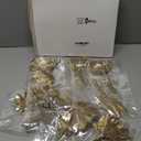 Nuanchu 12 Pcs Mini Dried Flower Bouquet 6" Natural Small Dried Flower with Stem for Birthday DIY Crafts Scrapbook Vase Boho Party Plates Cake Bridesmaid Gifts Card Envelope Decor (Boho)