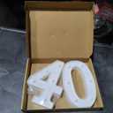 40th Birthday Decorations Woman Man,Marquee Numbers for 40th Wedding Anniversary Decorations,Light up Numbers 40 Sign for Party Backdrop Wall Decor,40 Birthday Centerpieces Table Decoration