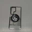 Lotadilo Cute Case for Samsung Galaxy S25 Ultra for Women Girls - Funny Skull Design Compatible with Magsafe Magnetic Ring Holder Kickstand Fashion TPU Phone Covers