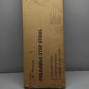 Foldable Toddler Tower, Toddler Kitchen Stool Helper with Safety Net, Wooden Kitchen Step Stool for Toddlers with Adjustable Height, Standing Tower for Learning and Cooking (Blue)