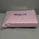 BEDELITE Satin Sheets Full Size Bed Set, Luxury Soft Pink Silky Sheets for Hair and Skin, Similar to Silk Bed Sheets Set 4 Pieces with 1 Deep Pocket Fitted Sheet, 1 Flat Sheet, and 2 Pillowcases