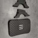 Office Footrest, Correct Posture Reduces Swelling Ergonomic Footrest Improves Blood Circulation Under Desk (Black)