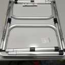 Aluminum Portable Folding Camp Table With Carry Handle - By Trademark Innovations, White