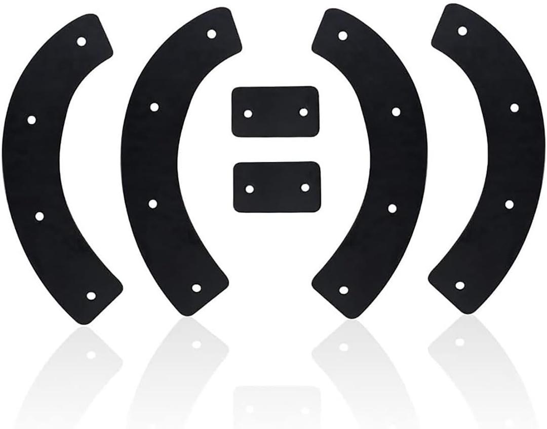 SJ600S-4ABLD Auger Rubber, Auger Blades Rubber Paddle Kit Replacement for SJ620 SJ621 SJ622E SJ623E SJM988 Snow Throwers