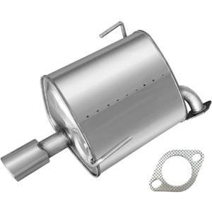 Rear Exhaust Muffler Compatible With 2010-2019 Subaru Legacy 2.5L Muffler Exhaust