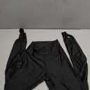 JJJ Fashion Yoga Terricot Hi Waist Stirrup Leggings-Made in USA (Small, Black)