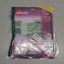 Avery Printable Shipping Labels with Sure Feed, 2" x 4" Customizable Stickers, Matte Clear, 250 Blank Mailing Labels, Great for Mailing, Shipping, and More (8663)