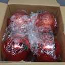 Liliful 8 Pcs 6 Inch Extra Large Christmas Ball Ornaments Decor, Red