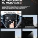CDEFG For 2025 2026 Subaru Forester Screen Protector - 11.6 Inch Matte Anti Glare Tempered Glass - Forester (Premium, Sport, Limited, Touring) Touchscreen Accessories