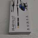 H-41 Pilot Sky Rider Helicopter Drone with Wi-Fi Camera, (DRW241BU) BLUE, NIB