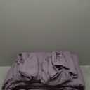 Bedsure Queen Size Comforter Set, Grayish Purple Soft Prewashed Bedding for All Seasons, 3 Pieces GentleSoft Down Alternative Bed Set, 1 Lightweight Comforter (90"x90") and 2 Pillowcases (20"x26")