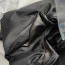 VACVELT Charmeuse Satin Fabric by The Yard, 60 Inch Wide Black Satin Fabric Shiny & Soft Cloth Fabric, Silky Satin Fabric for Bridal Dress, Wedding Decorations, Crafts, Sewing, Draping (1 Yard)