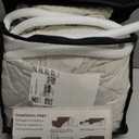 ZNSAYOTX Sectional Couch Covers, Stretch Jacquard Slipcovers with Elastic Bottom for L-Shape Sectional Sofa, 2 Pcs Pet Friendly Modular Sofa Protector (3 Seat Couch + 2 Seat Chaise, Ivory)