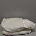 Cream Velvet Pinch Pleated Curtains 84 Inches Long for Living Room Bedroom Modern Elegant Soft Velvet Drapes with Hooks White Room Darkening Thermal WindowTreatments W40 x L84, 2 Panels Set (Ivory)