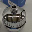 Cobbe Shower Filter for Hard Water Shower Head Filter - with 2 Replaceable Filter Cartridges - High Output Shower Water Filter for Removing Chlorine and Harmful Substance, Chrome (Chrome)